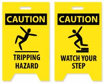 Economical Double-Sided Floor Signs
